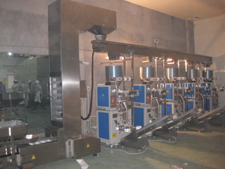 Hu Dou triangle package production line