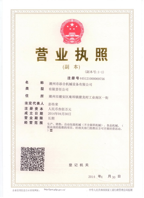 company business license